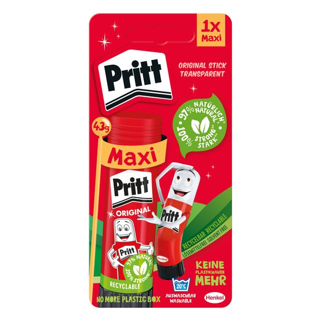 Pritt - Bâton de Colle Stick Original 43gr sur blister | 12 pièces