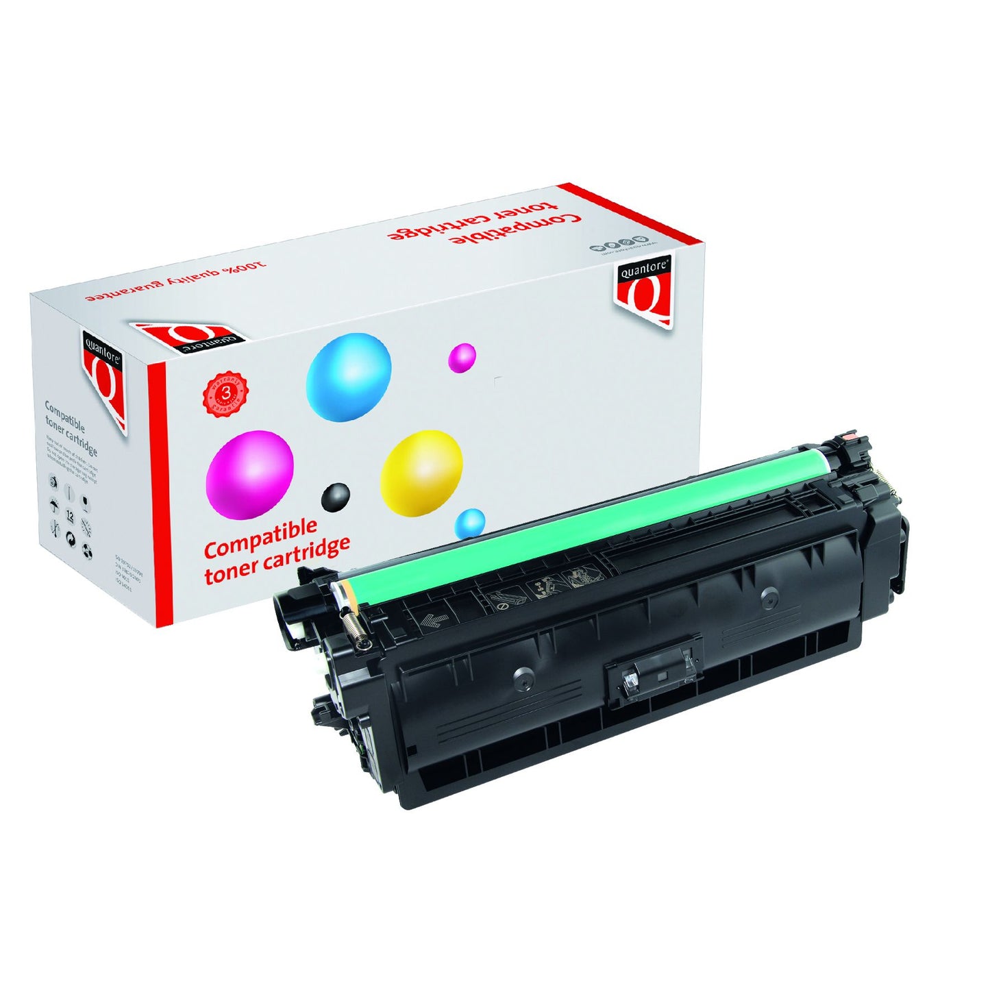 Quantore - Toner cartridge alternative for 37A CF237A black