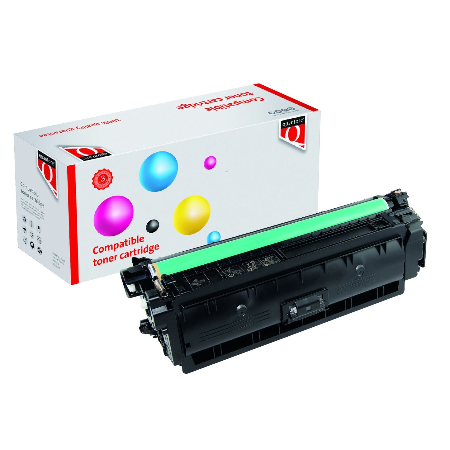 Quantore - Cartuccia toner alternativa per CF237X 37X nero
