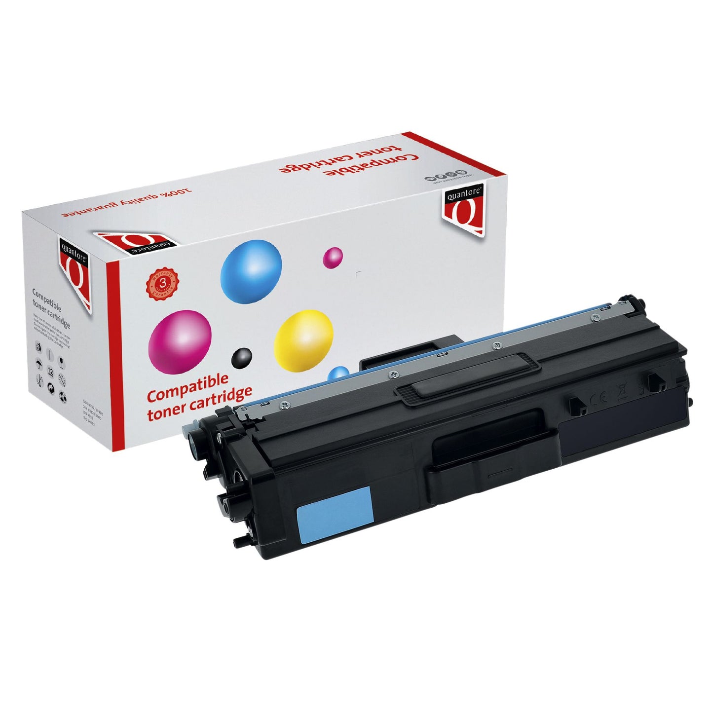 Quantore - Alternativa de tóner para TN-421C azul