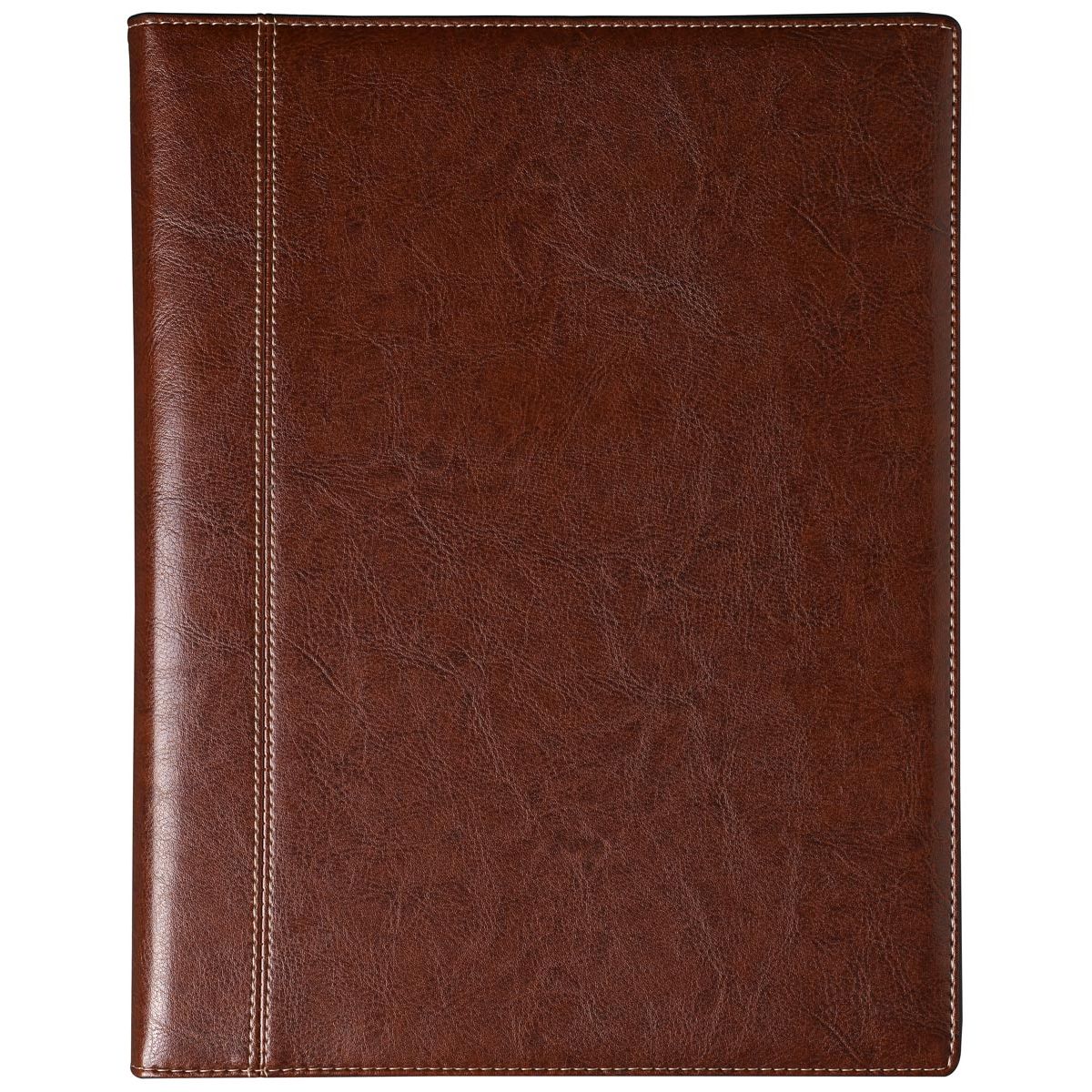 Brepols - brown writing folder