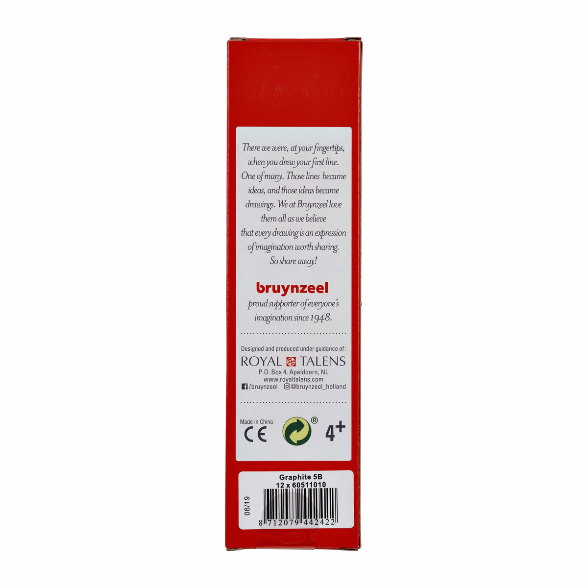 Bruynzeel - Potlood burotek 5b | 12 stuks