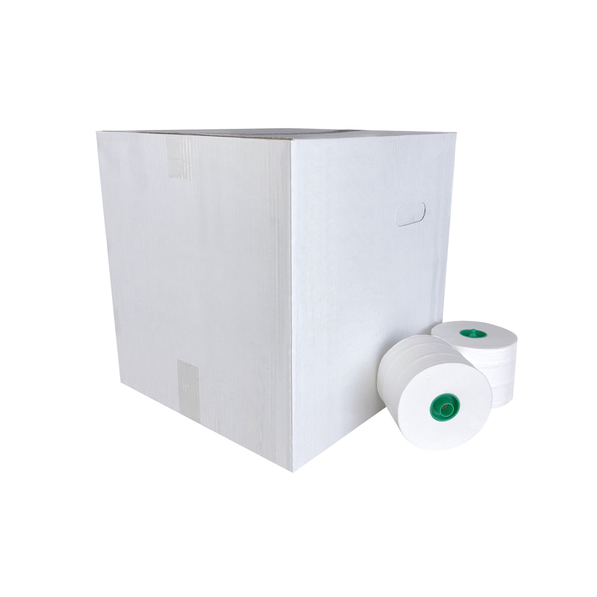 Cleaninq - Toiletpapier systeemrol 2laags 100m wit