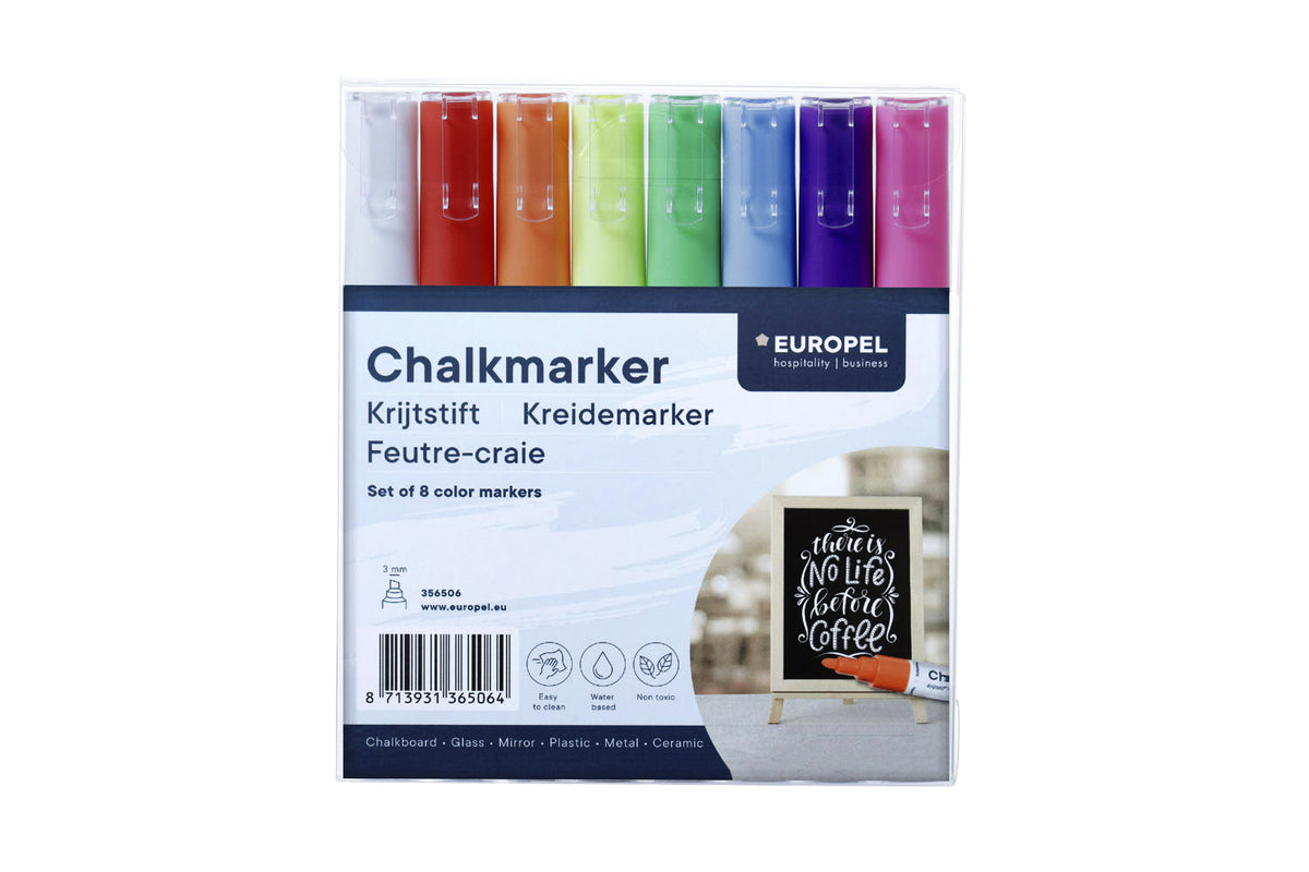 Europel - Krijtstift 3mm assorti