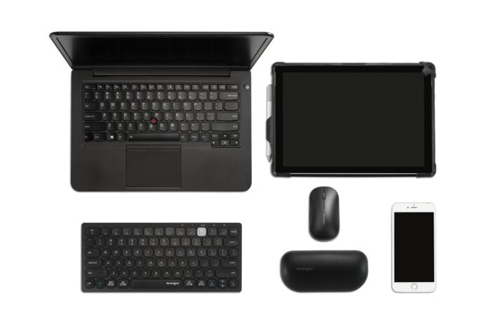 Kensington - Dual wireless compact keyboard, azerty