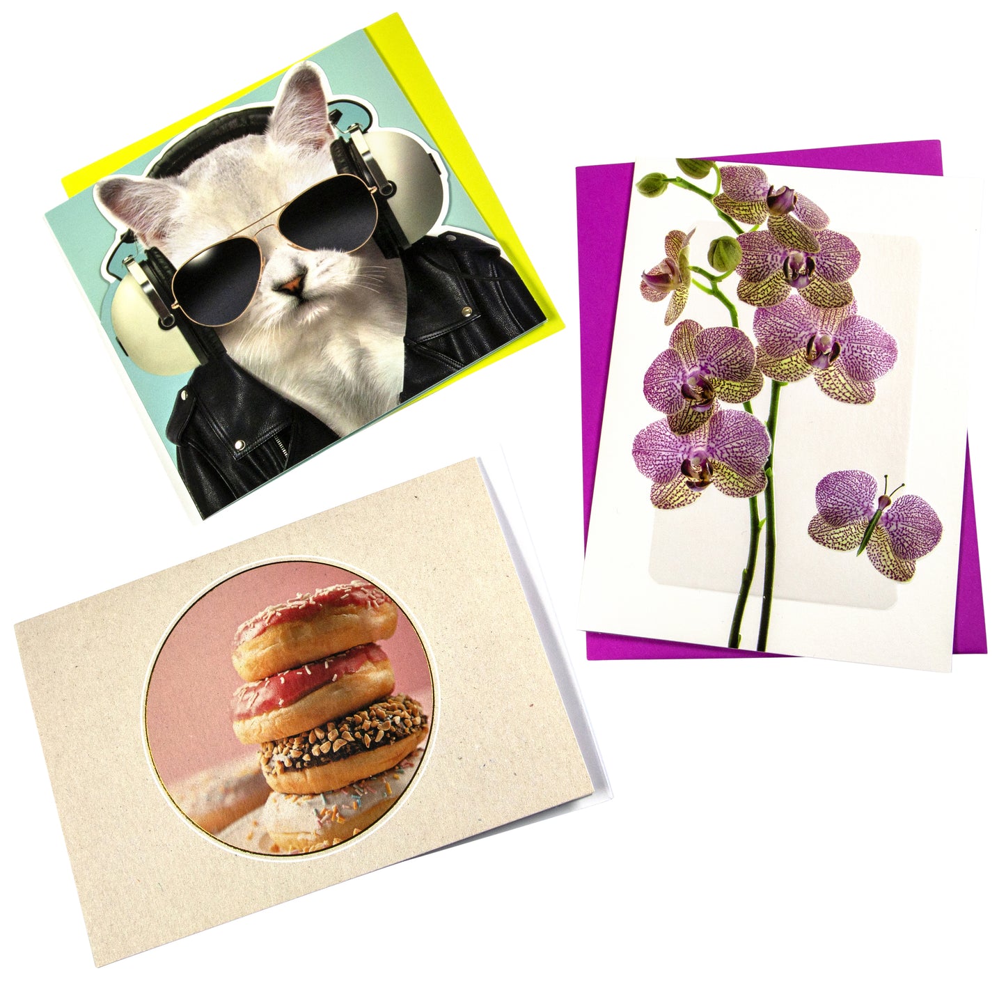 Graffetta: set di ricarica per biglietti d'auguri vuoti