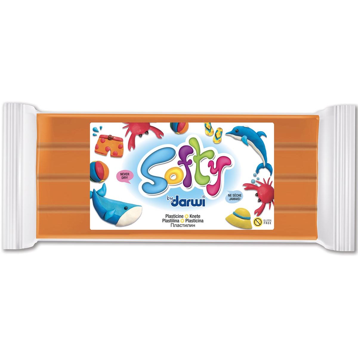 Darwi - boetseerpasta Softy oranje