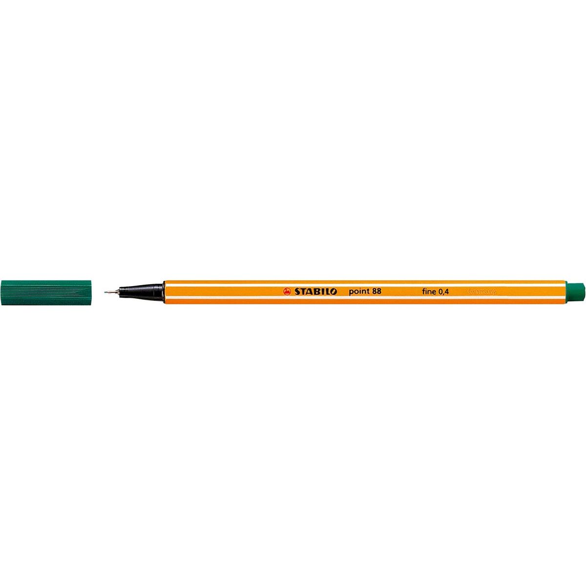 STABILO - point 88 fineliner, dennengroen
