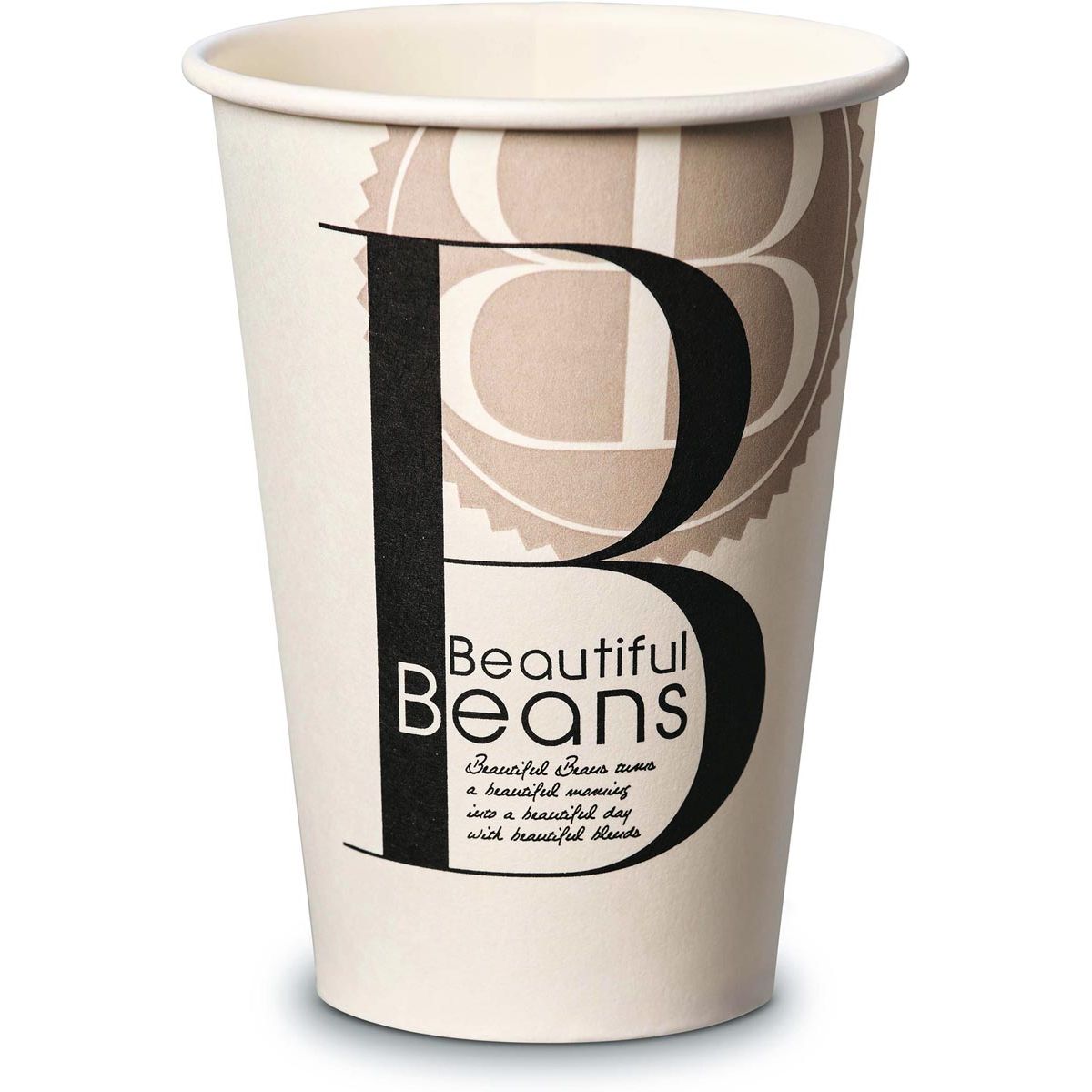 Beautiful Beans - Cardboard Cup, 180 cc, 100 pieces