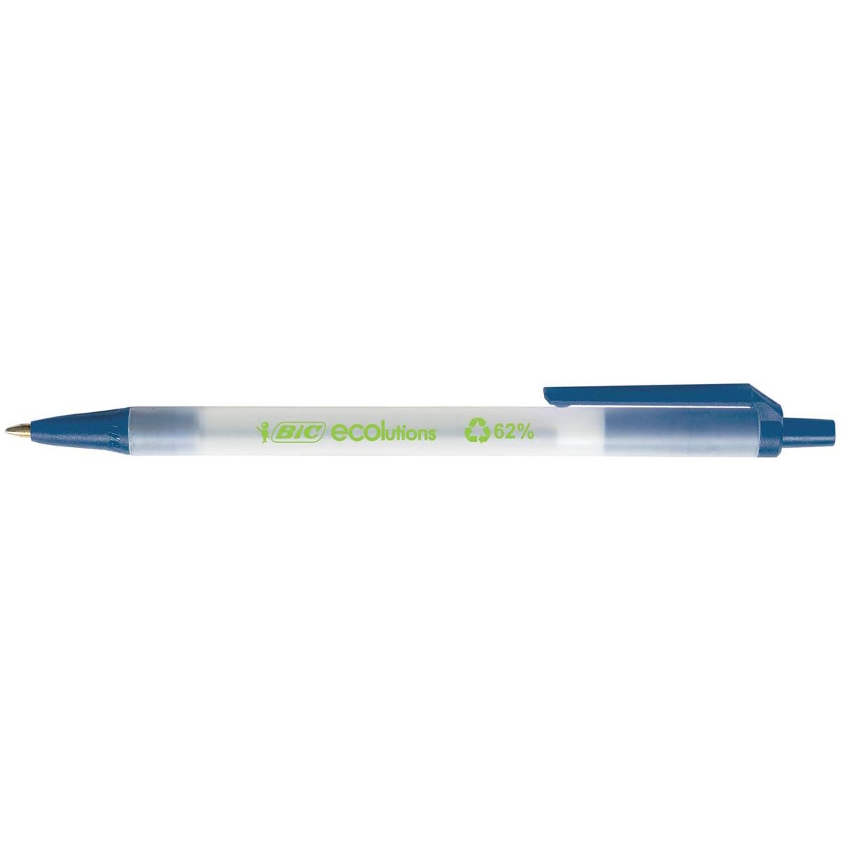 Bic - Penna a sfera Ecolutions blu medio