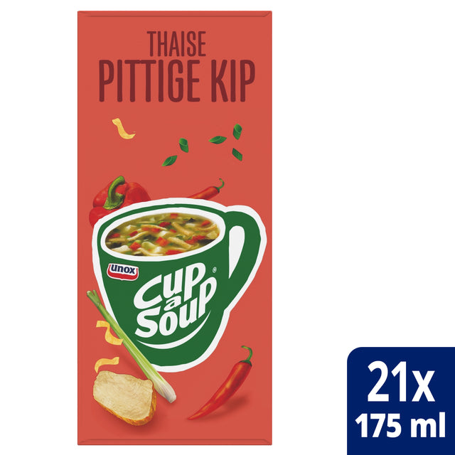 Unox - Cup-a-Soup Poulet épicé thaï 21x175ml