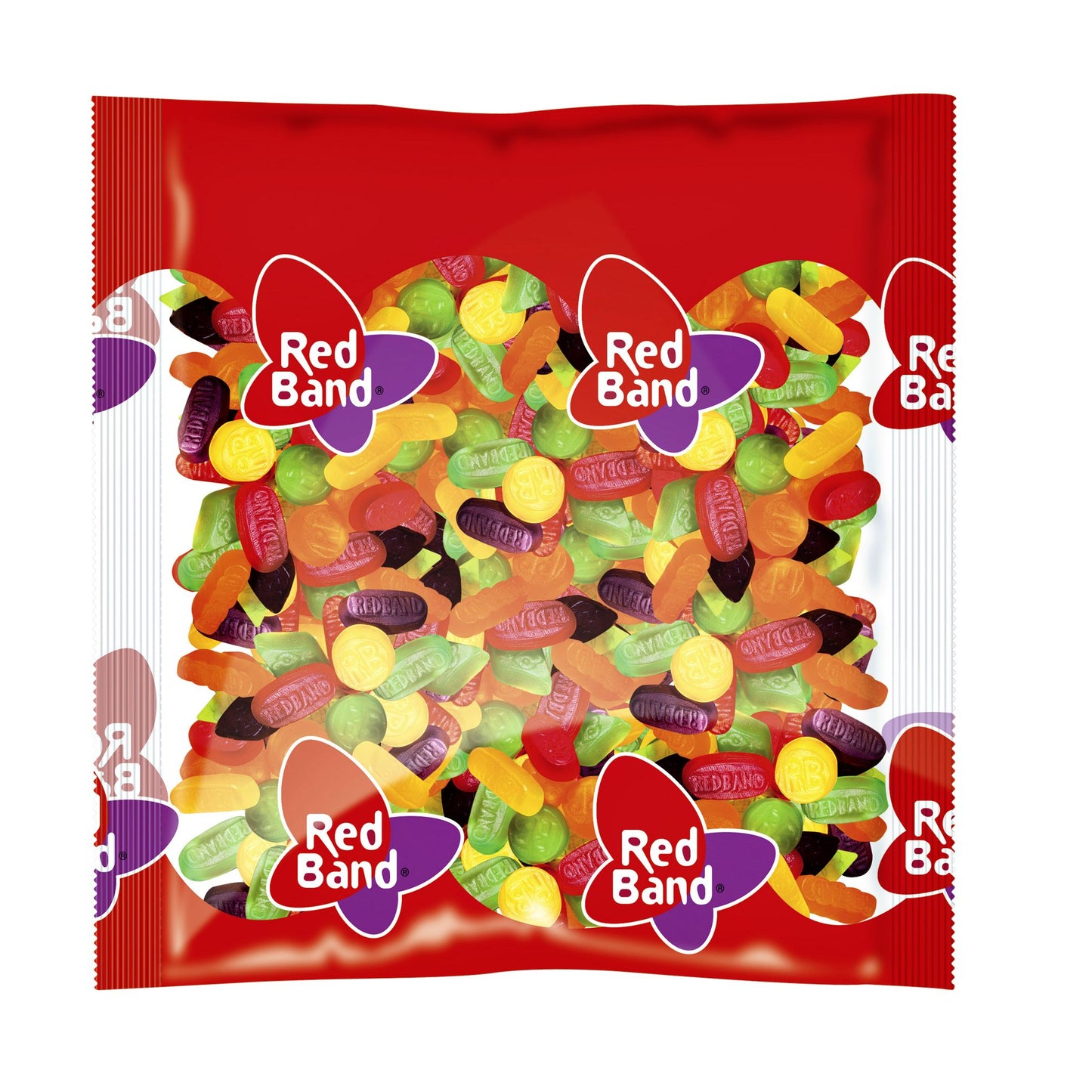 Red Band - Drop redband winegum assortie 1kg