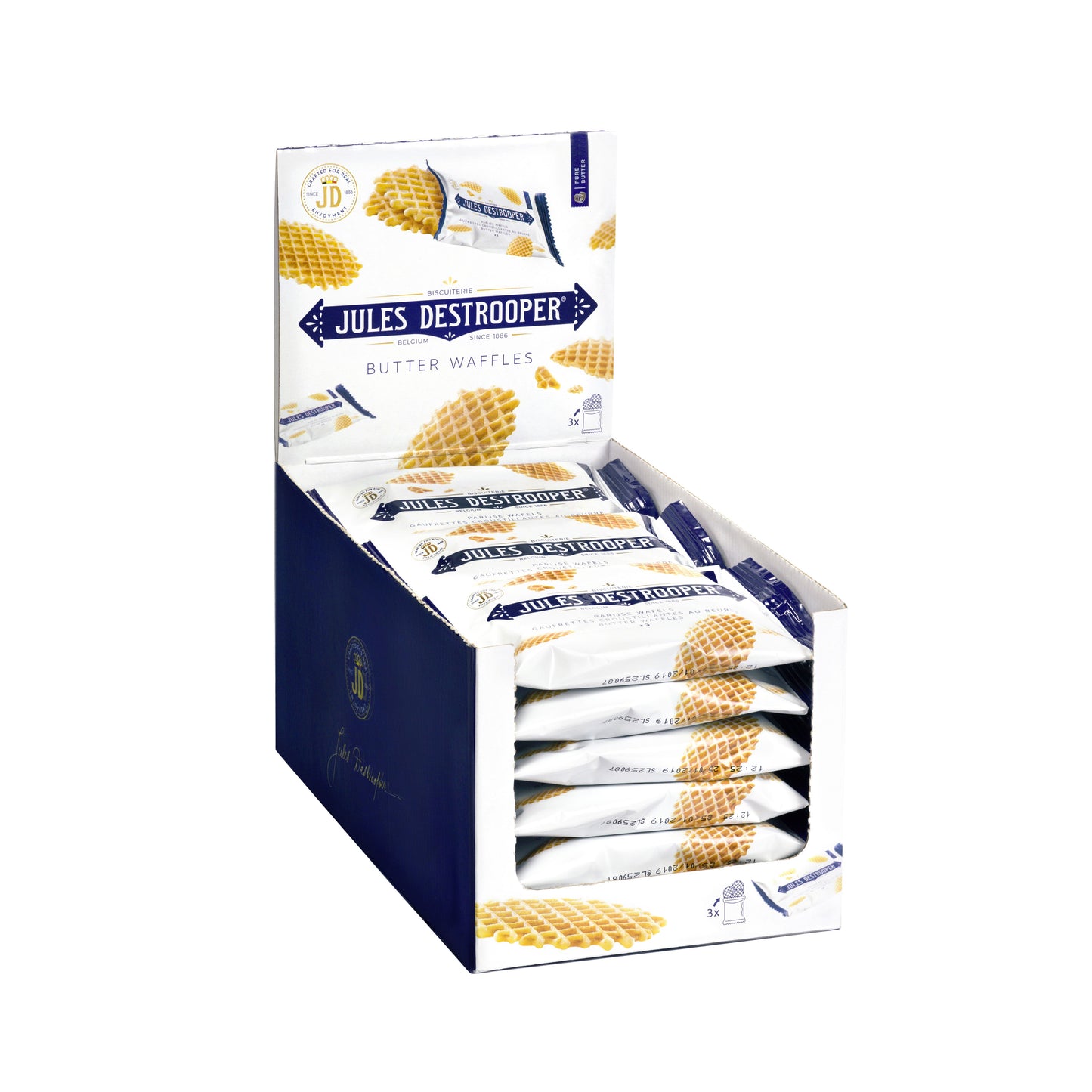 Jules Destrooper - Gaufre parisienne à emporter