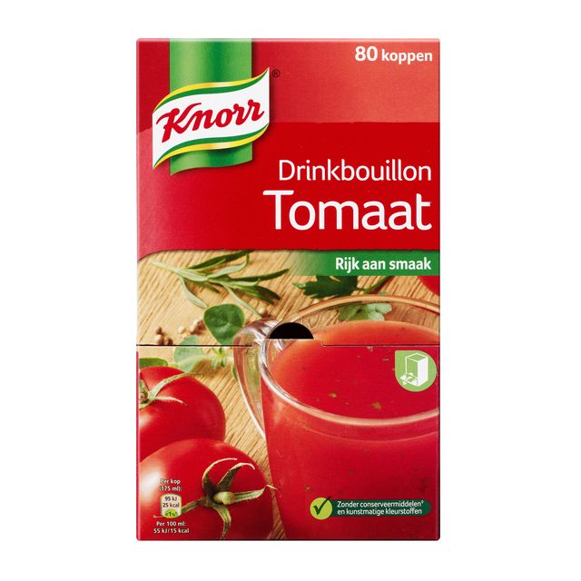 Knorr - Brodo da bere pomodoro 80 pezzi