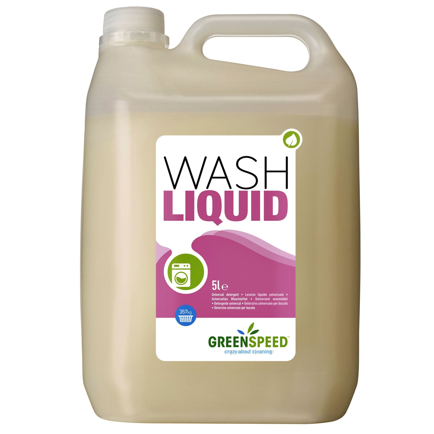 Greenspeed - Wasmiddel wash liquid 5 liter