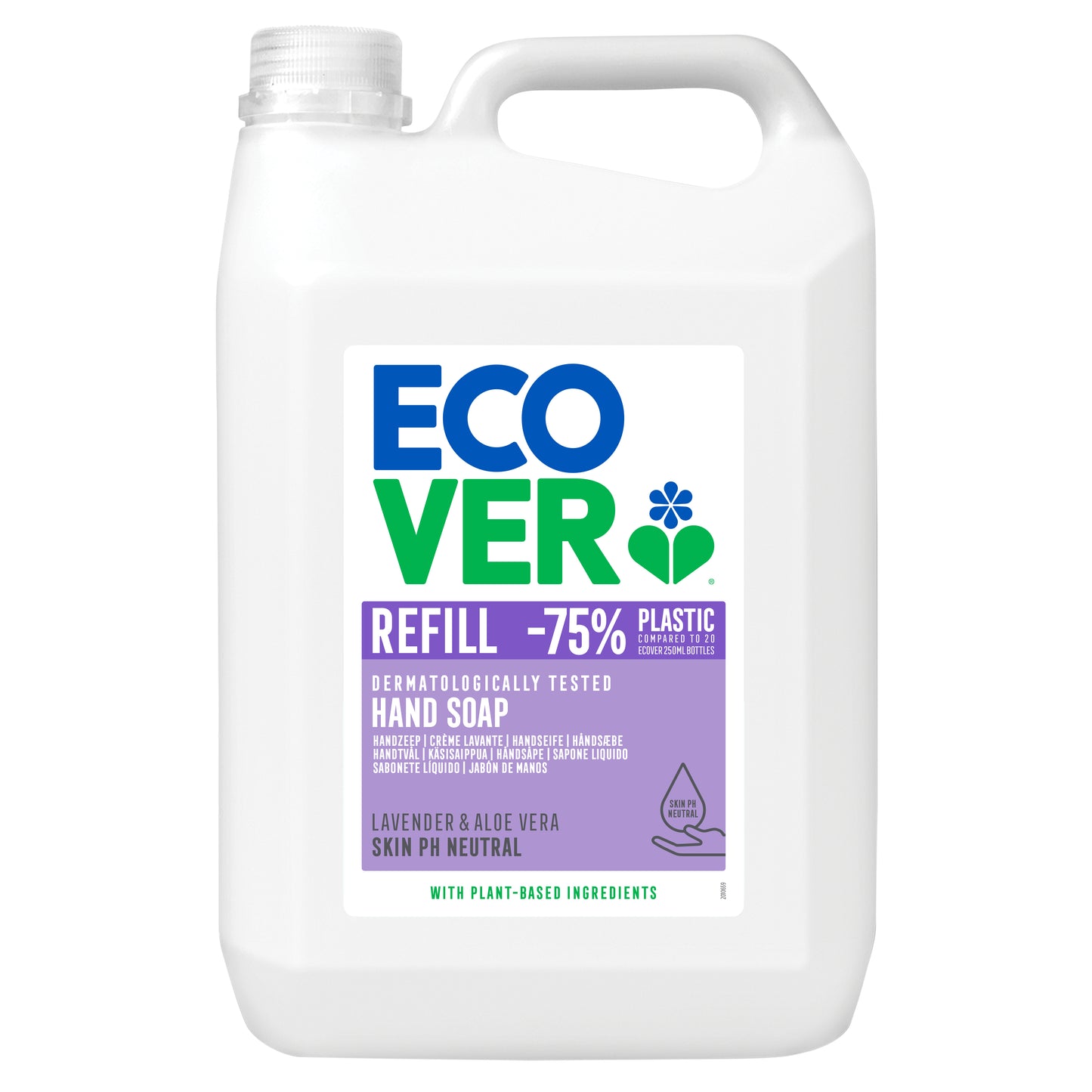 Ecover - Sapone per le mani lavanda 5 litri