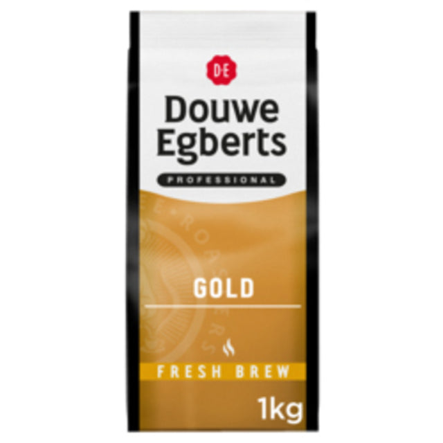 Douwe Egberts - Koffie Fresh Brew Gold voor automaten 1kg | 6 stuks