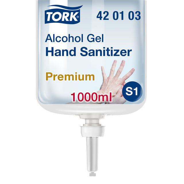 Tork - Handdesinfectie s1 premium alcoholgel 1000 ml