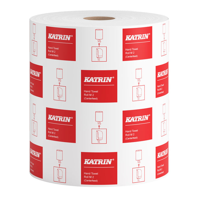 Katrin - Poetspapier medium 2-laags wit 481911