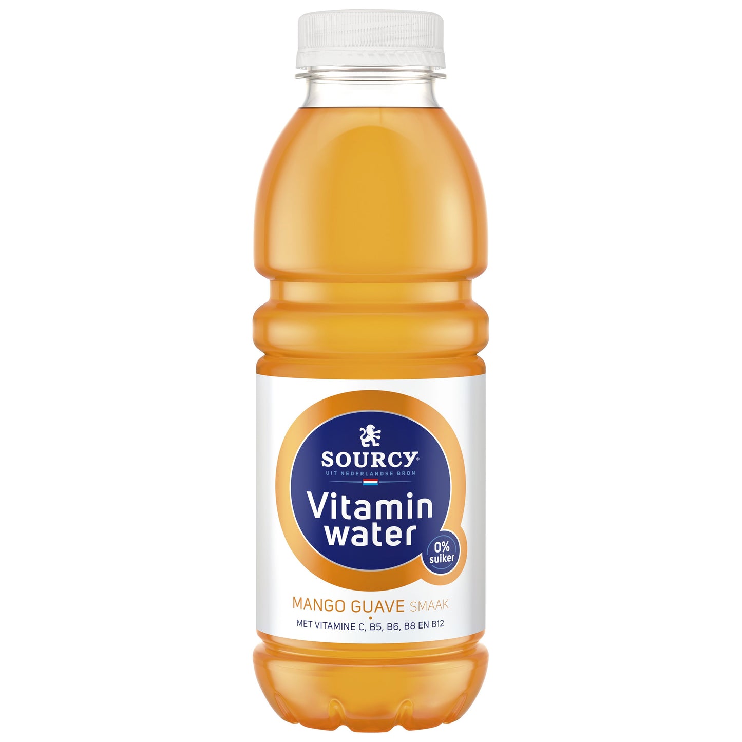Sourcy - Eau vitaminée mangue/goyave bouteille 500ml | 6 pièces