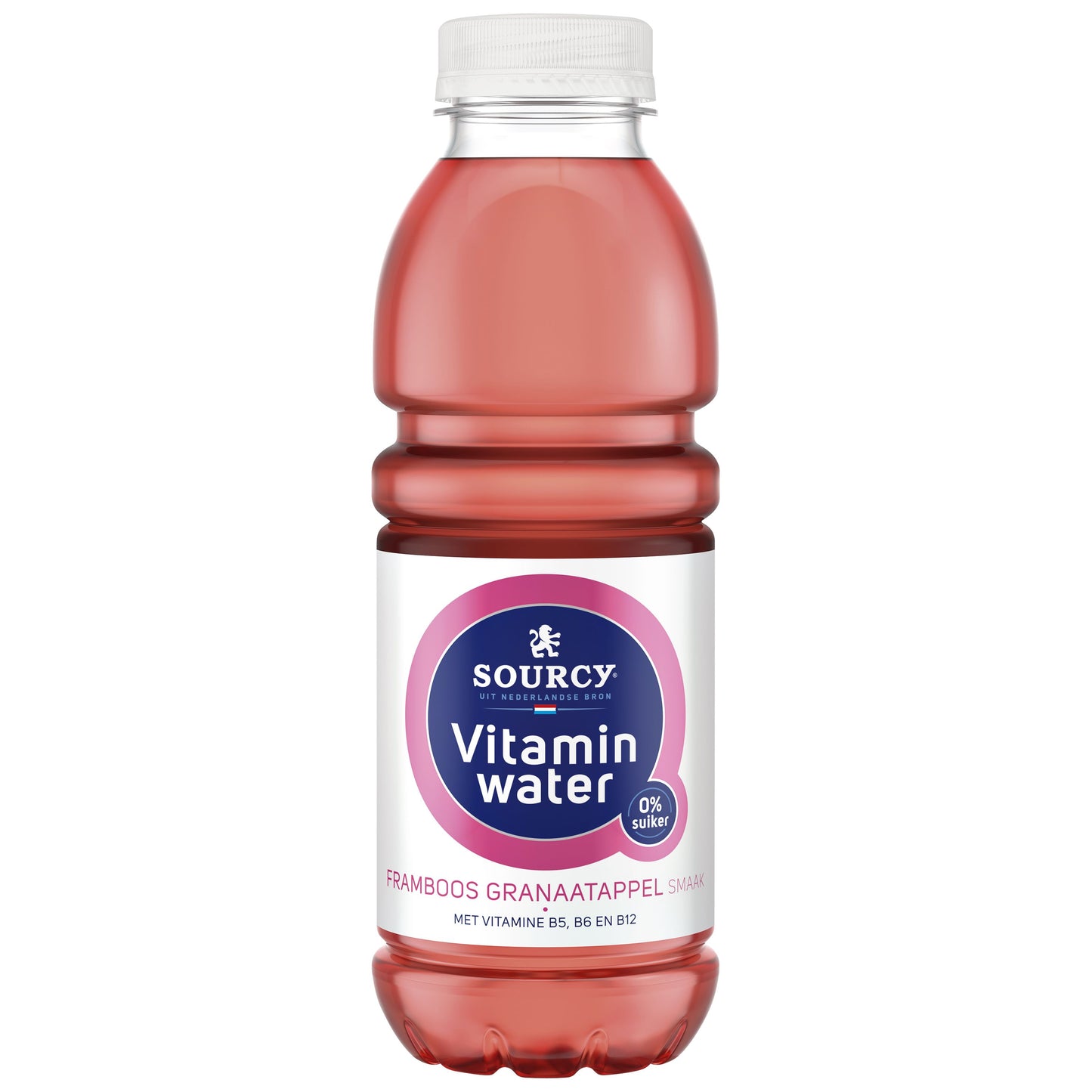 Sourcy - Water vitamin framboos/granaa fles 500ml