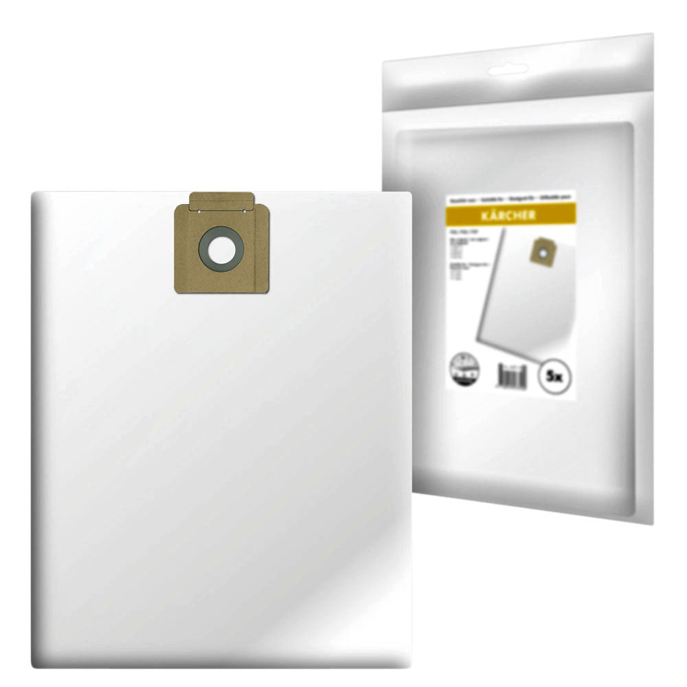 Cleaninq - Staubsaugerbeutel KarcherT12/T15/T17 3D SMS 5 Stück