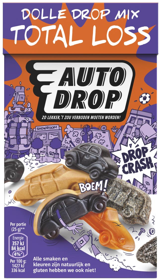 Autodrop - pack de mélange de réglisse perte totale 280gr