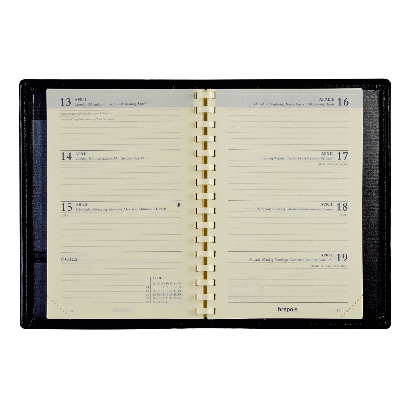 Brepols - Compilazione agenda 2026 Delta 7 giorni/2 pagine