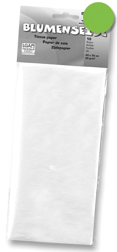 Folia - Seidenpapier hellgrün
