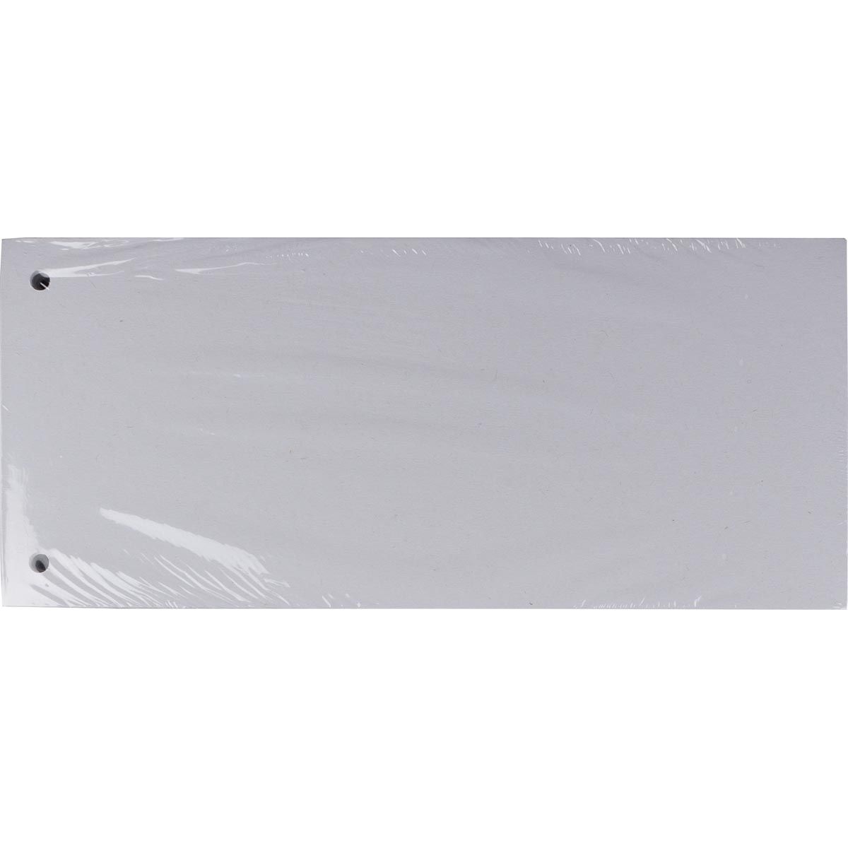 Pergamy - tiras divisorias, paquete de 100, blanco