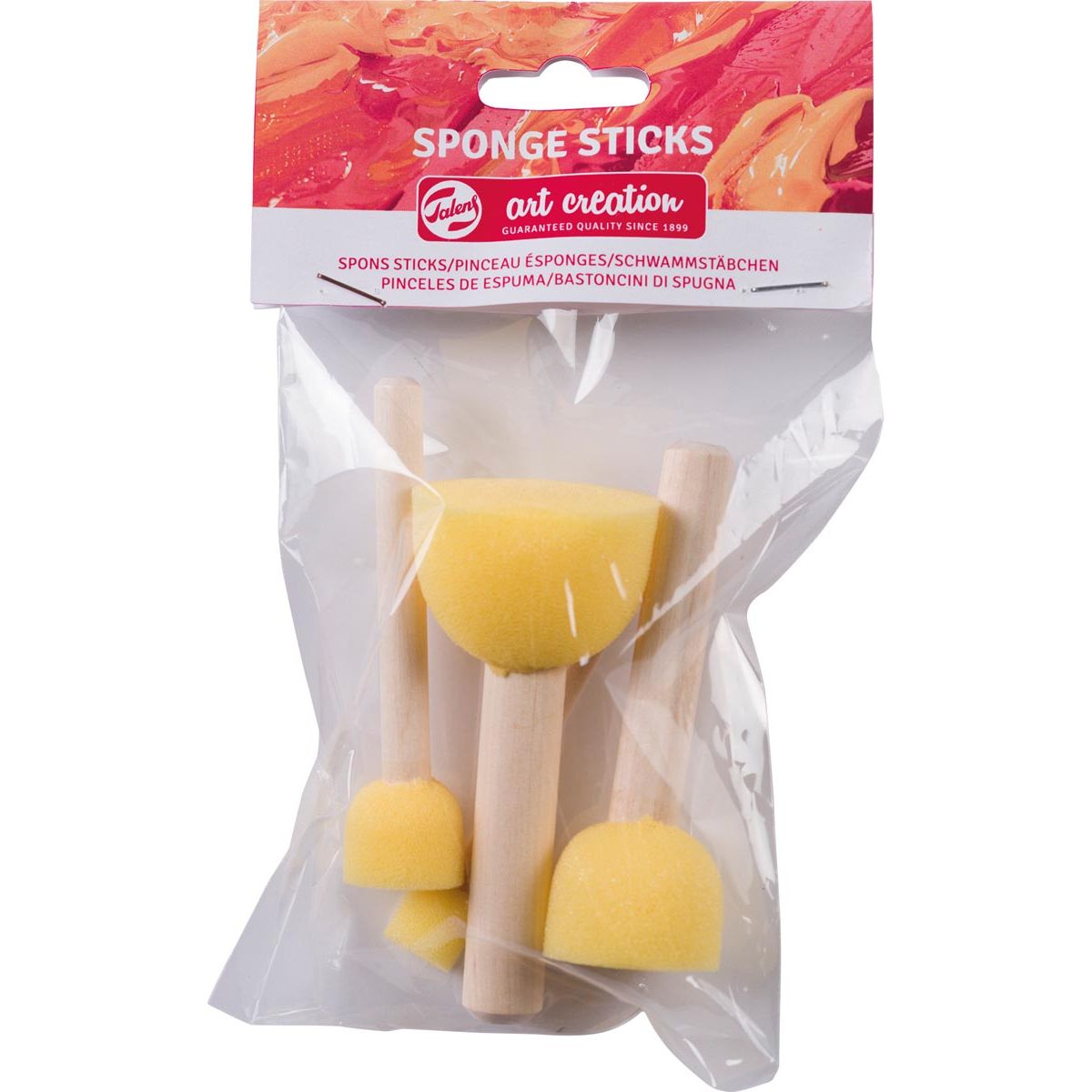 Talens Art Creation - Art Creation sponge sticks, set of 4 pieces
