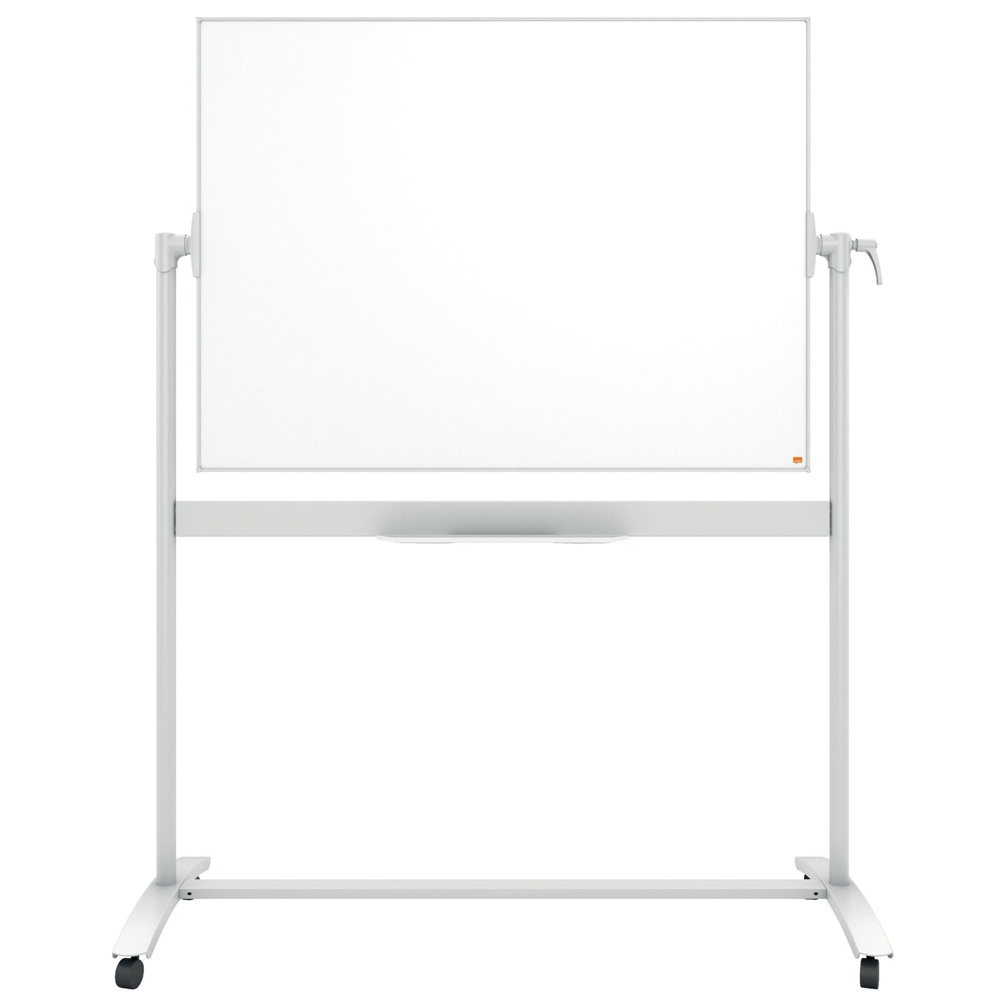Nobo - Tableau blanc inclinable mobile 90x120cm acier