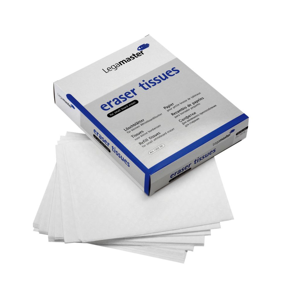 Legamaster - Navuldoekje 120200 voor whiteboardwisser 120100 100 stuks