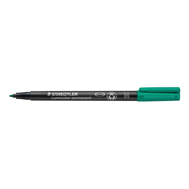 Staedtler - Rotulador Lumocolor 317 permanente M verde