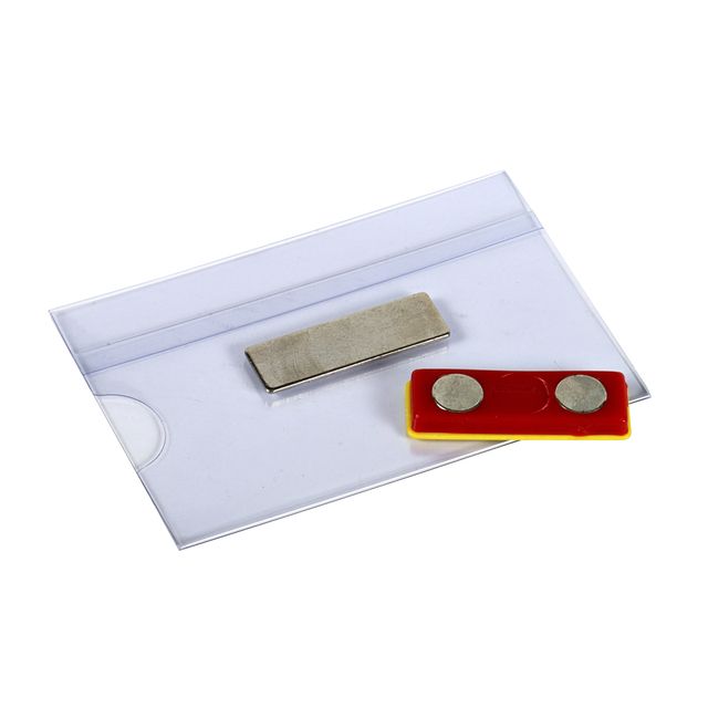 Europel - Badge magnetisch 90x55mm | 24 stuks