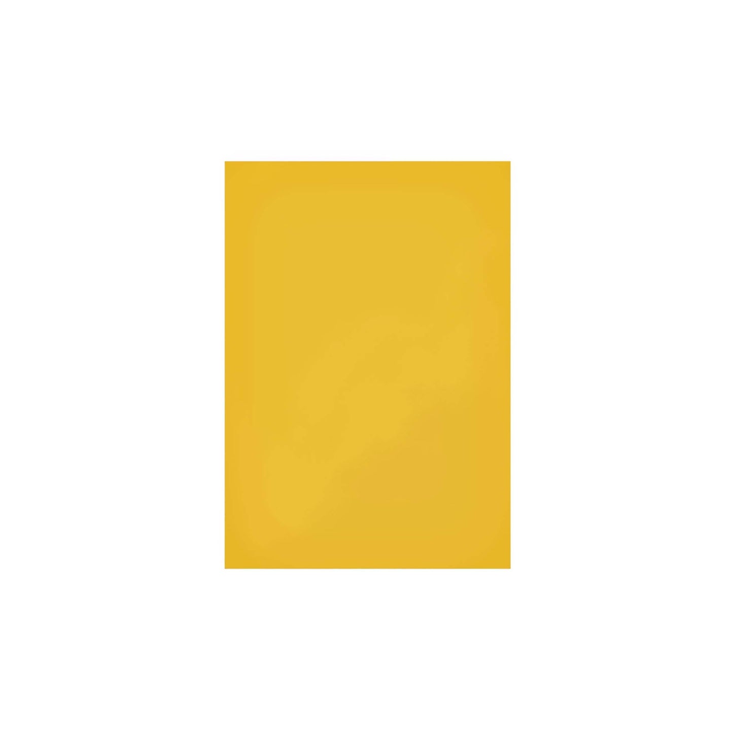 MAUL - Magnetic sheet 200x300mm yellow writable - erasable and cut | 50 pieces
