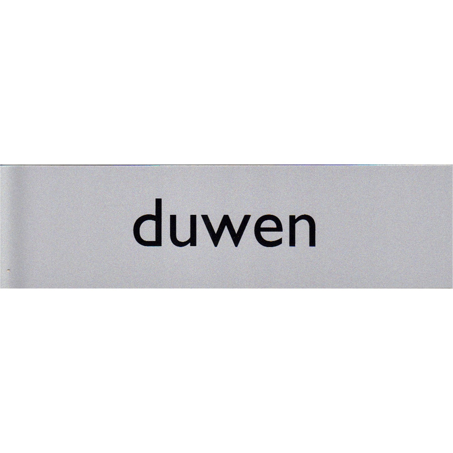 Posta - Icona della scheda informativa che spinge 165x44mm