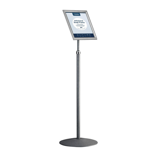 Europel - Information standard pel telescopic incl. A4 click frame 25mm