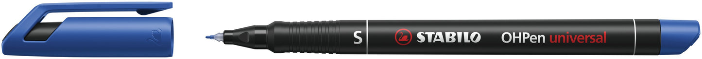 Stabilo - Rotulador OHpen 841/41 permanente redondo superfino azul | 10 piezas