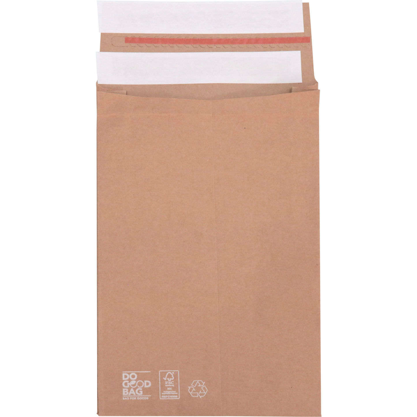 Klika - Sobre | bolsa de envío | 300x200mm | papel | marrón | 100 piezas
