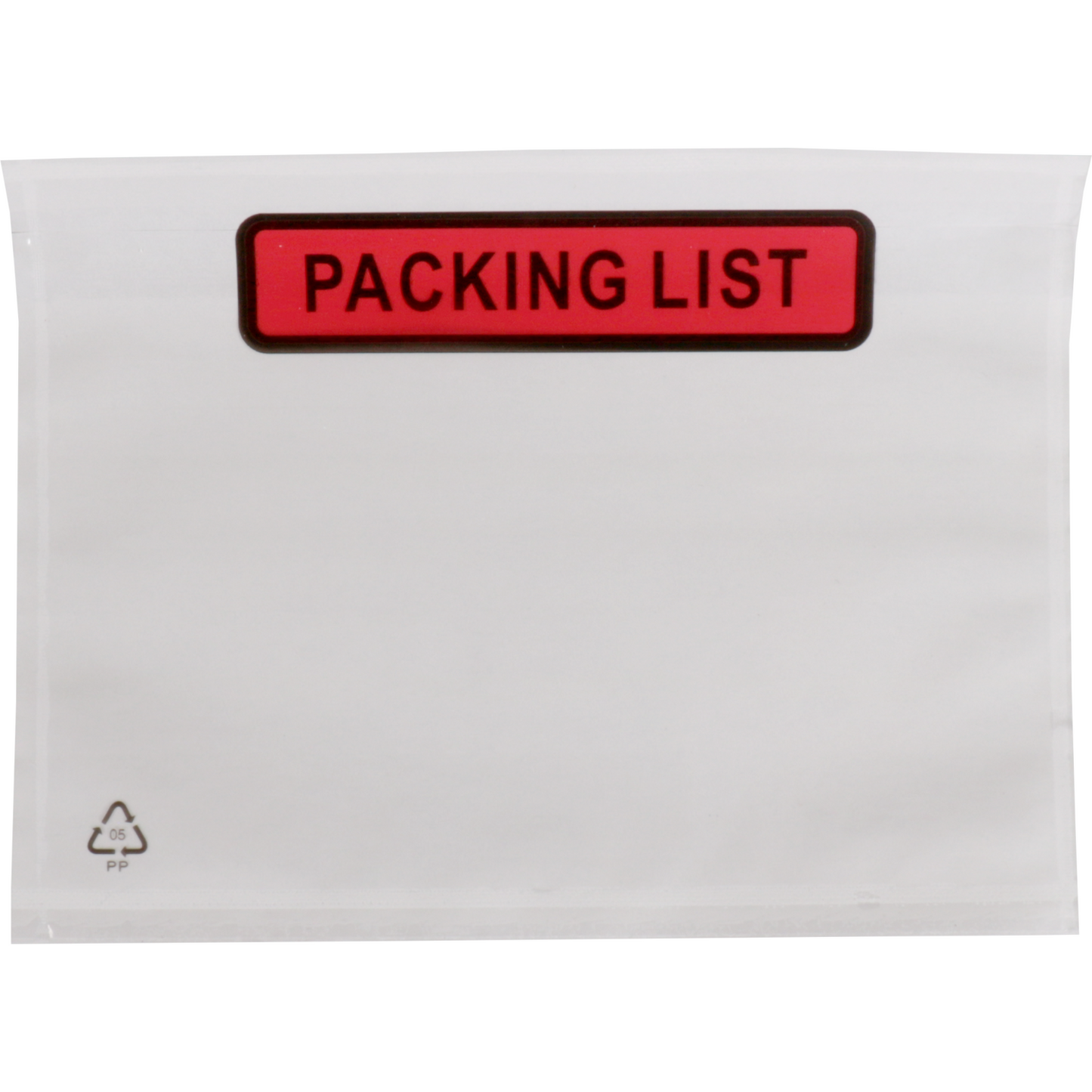 SendProof - Envelop | paklijstenvelop | packing list | 160x122mm | A6/C6 | zelfklevend | lDPE | transparant | 1000 stuks