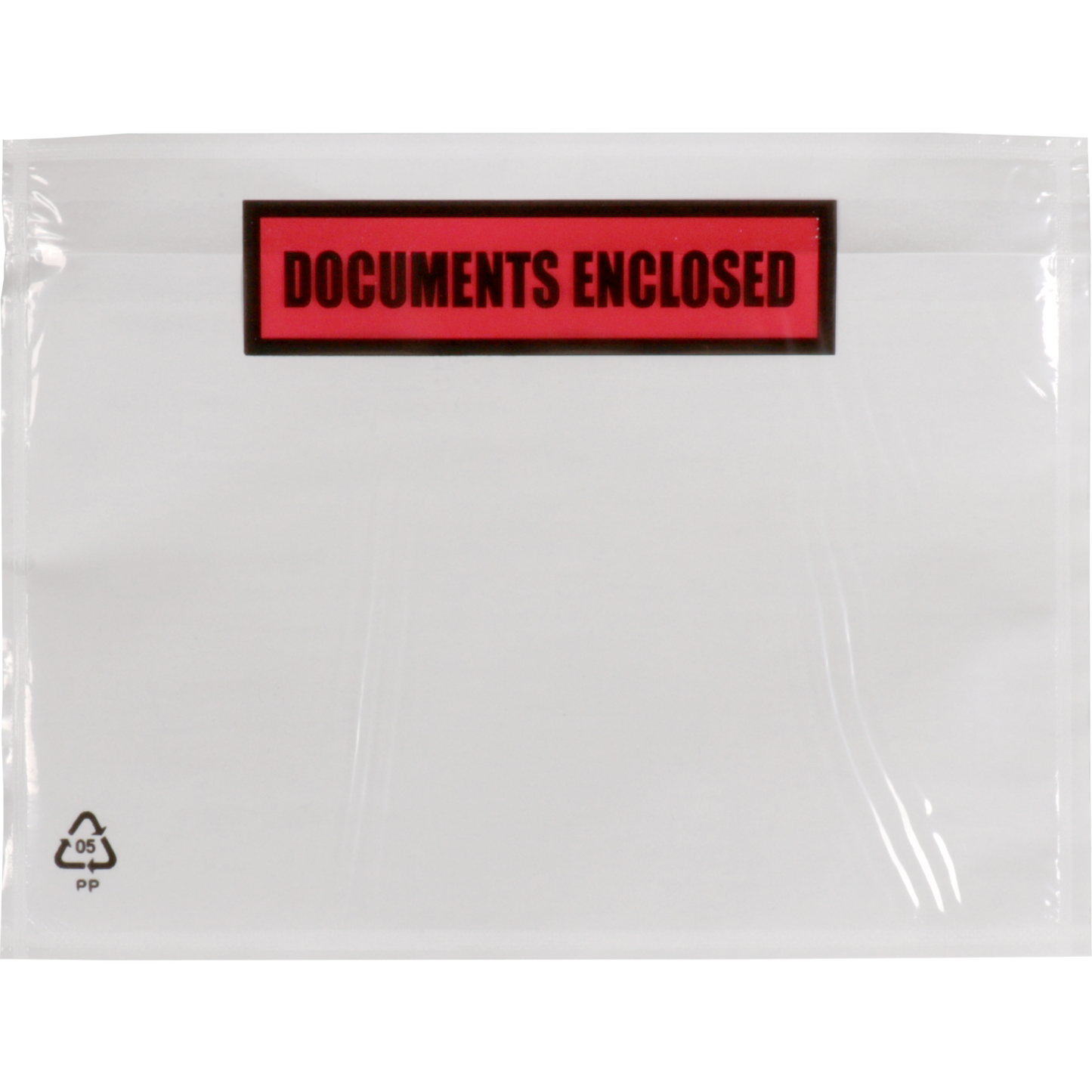 SendProof - Envelop | paklijstenvelop | documents enclosed | 160x122mm | A6/C6 | zelfklevend | lDPE | wit/transparant | 1000 stuks