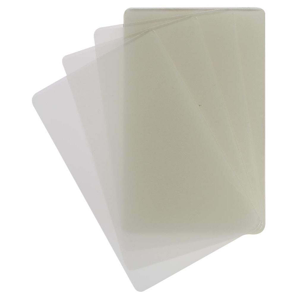 Star - pochette de plastification ft 54 x 86 mm, 100 microns (2 x 50 microns), paquet de 100 pièces