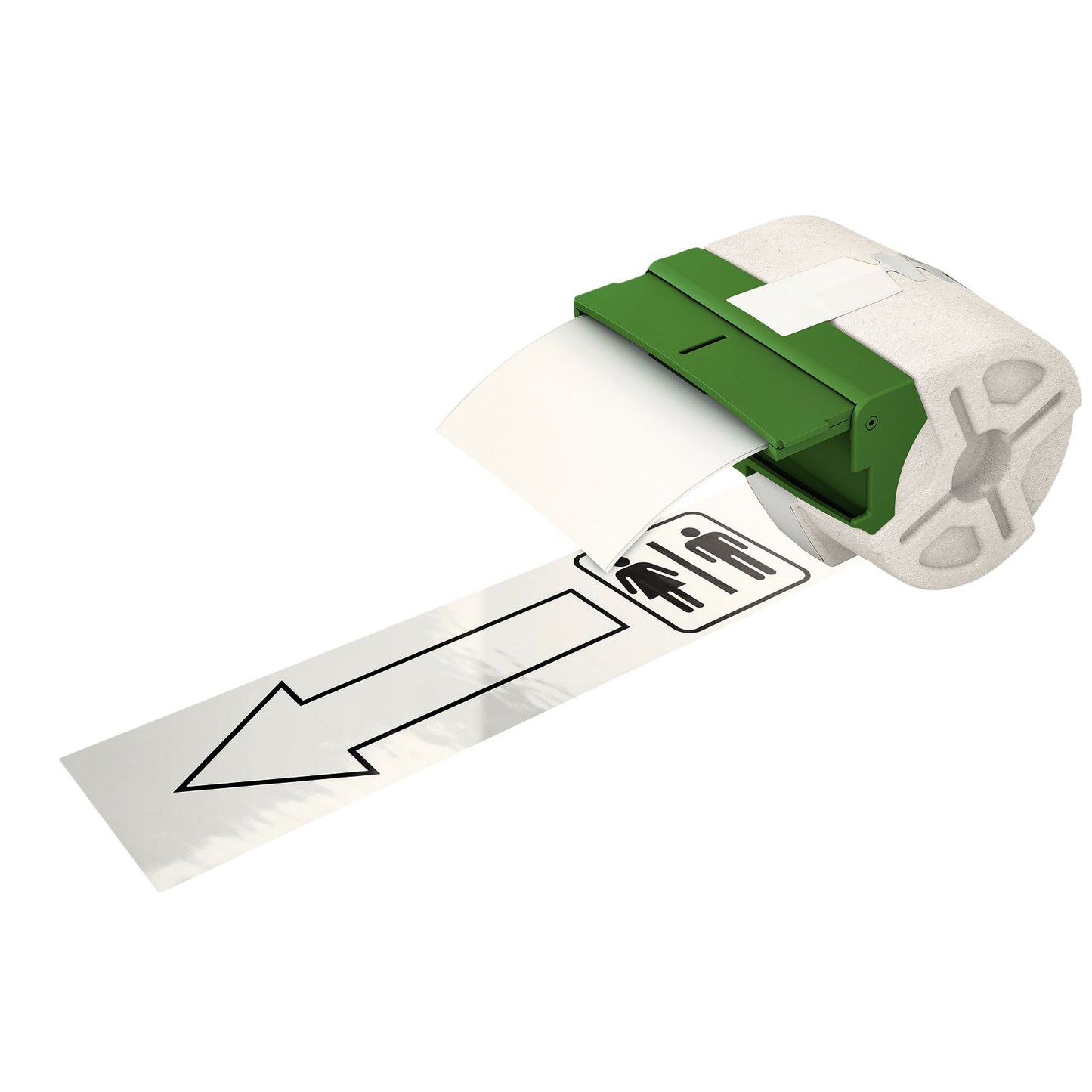 Leitz - Etiqueta icono etiqueta impresa plástico 88mmx10m blanco
