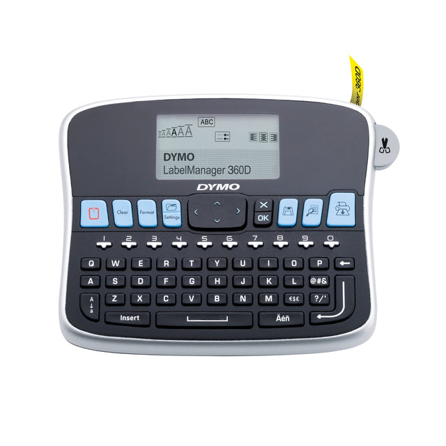 Dymo - Label printer LabelManager 360D portable azerty 19mm black
