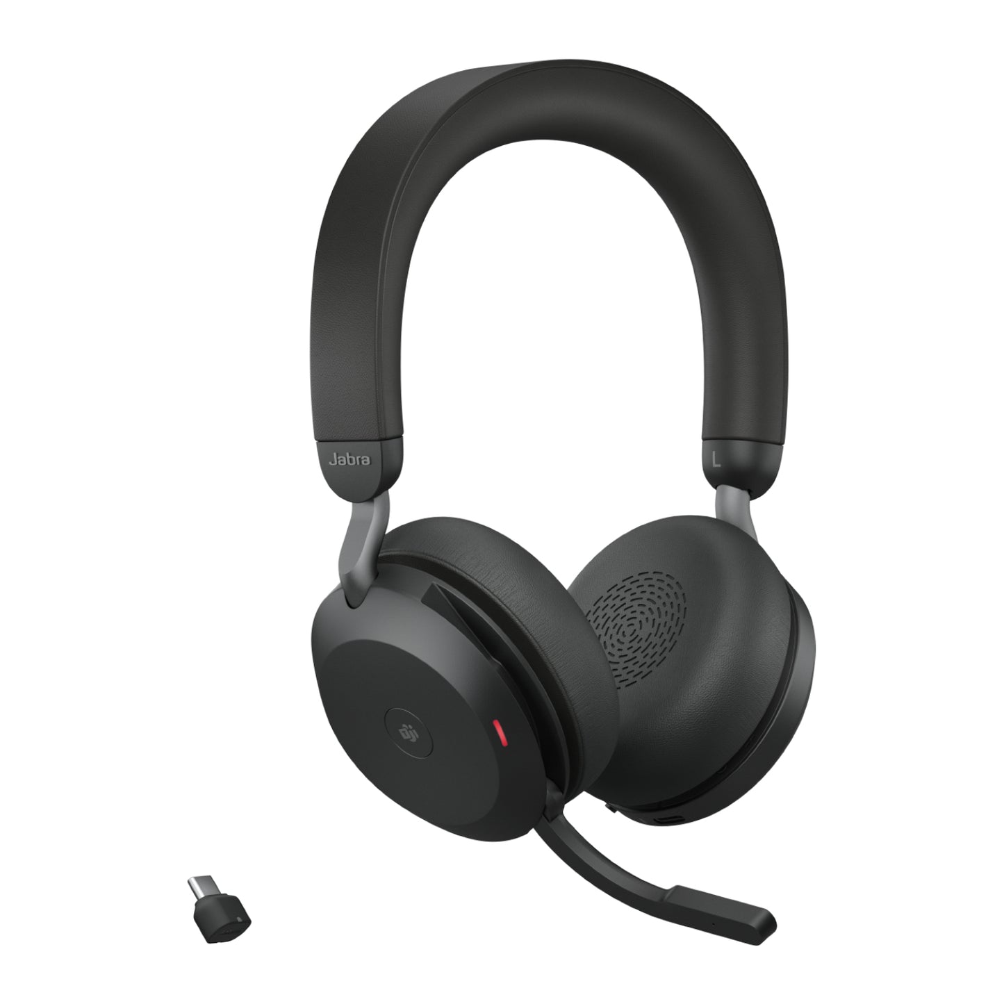 JABRA - Evolve2 75 Headset Draadloos Hoofdband Kantoor/callcenter Bluetooth Zwart