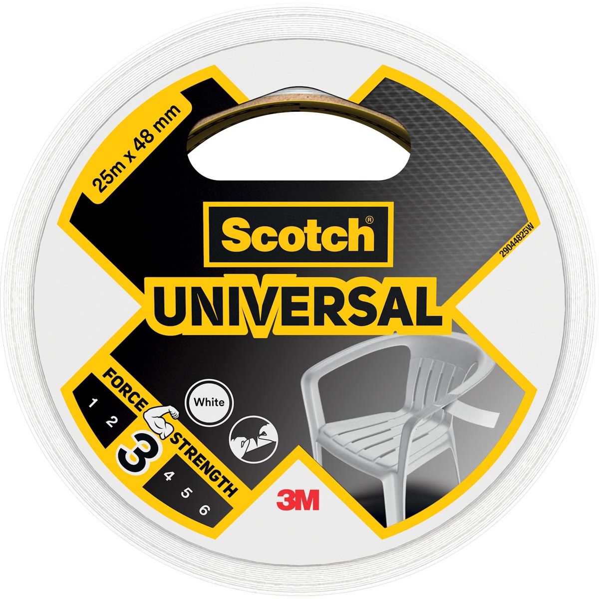 Scotch - conduit universel, pi 48 mm x 25 m, blanc