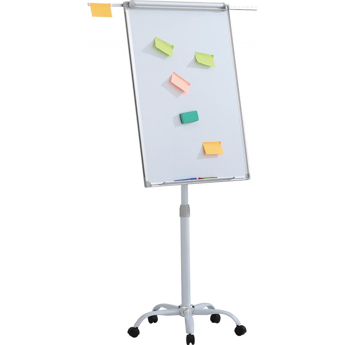 OFFICE products - flipover, 70 x 100 cm, aluminium frame, magnetisch, mobiel