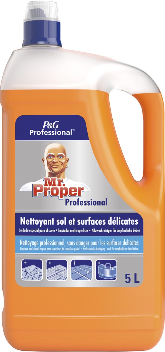 Mr. Clean - nettoyant tout usage, délicat, bouteille de 5 litres