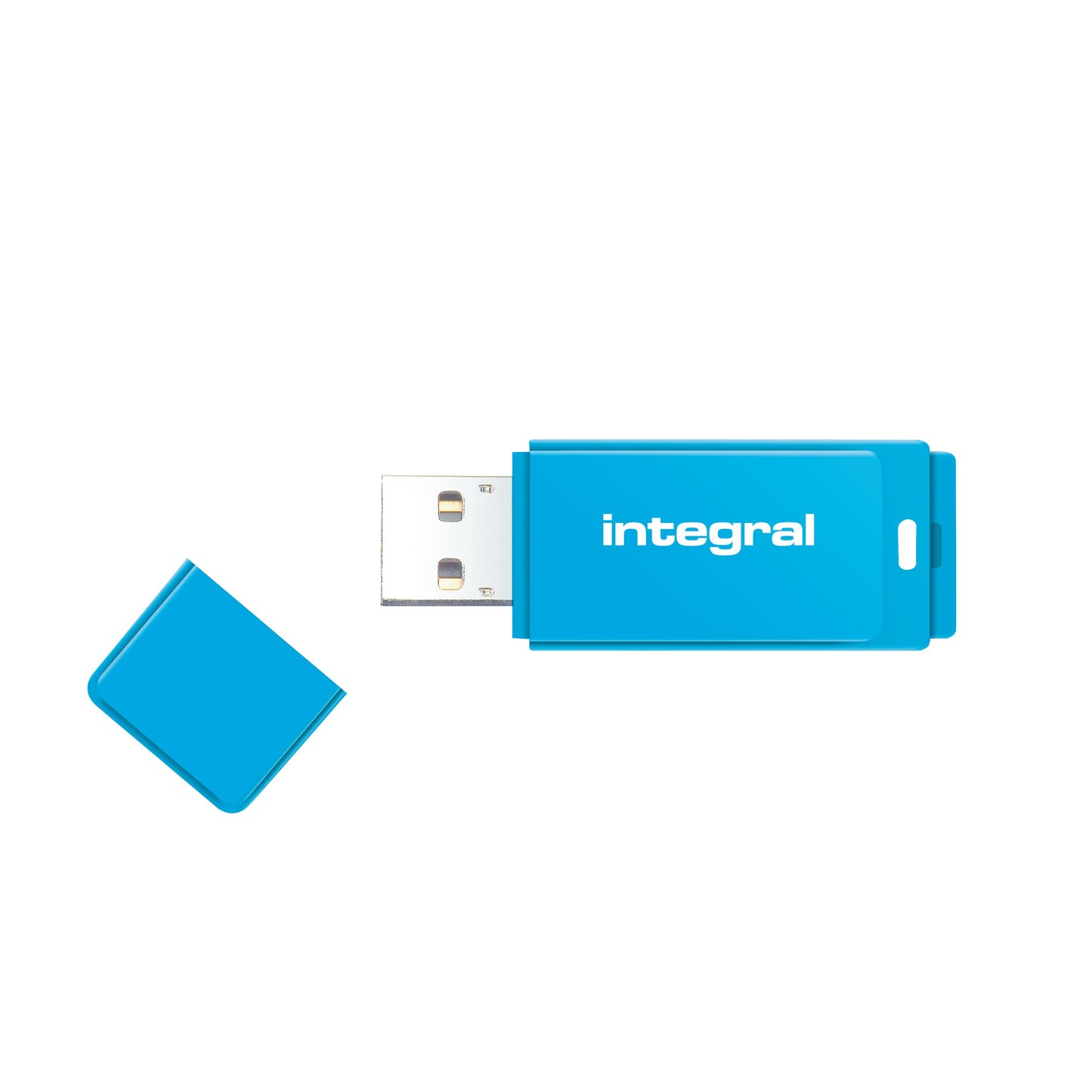 Integral - USB stick 2.0 16GB neon blue